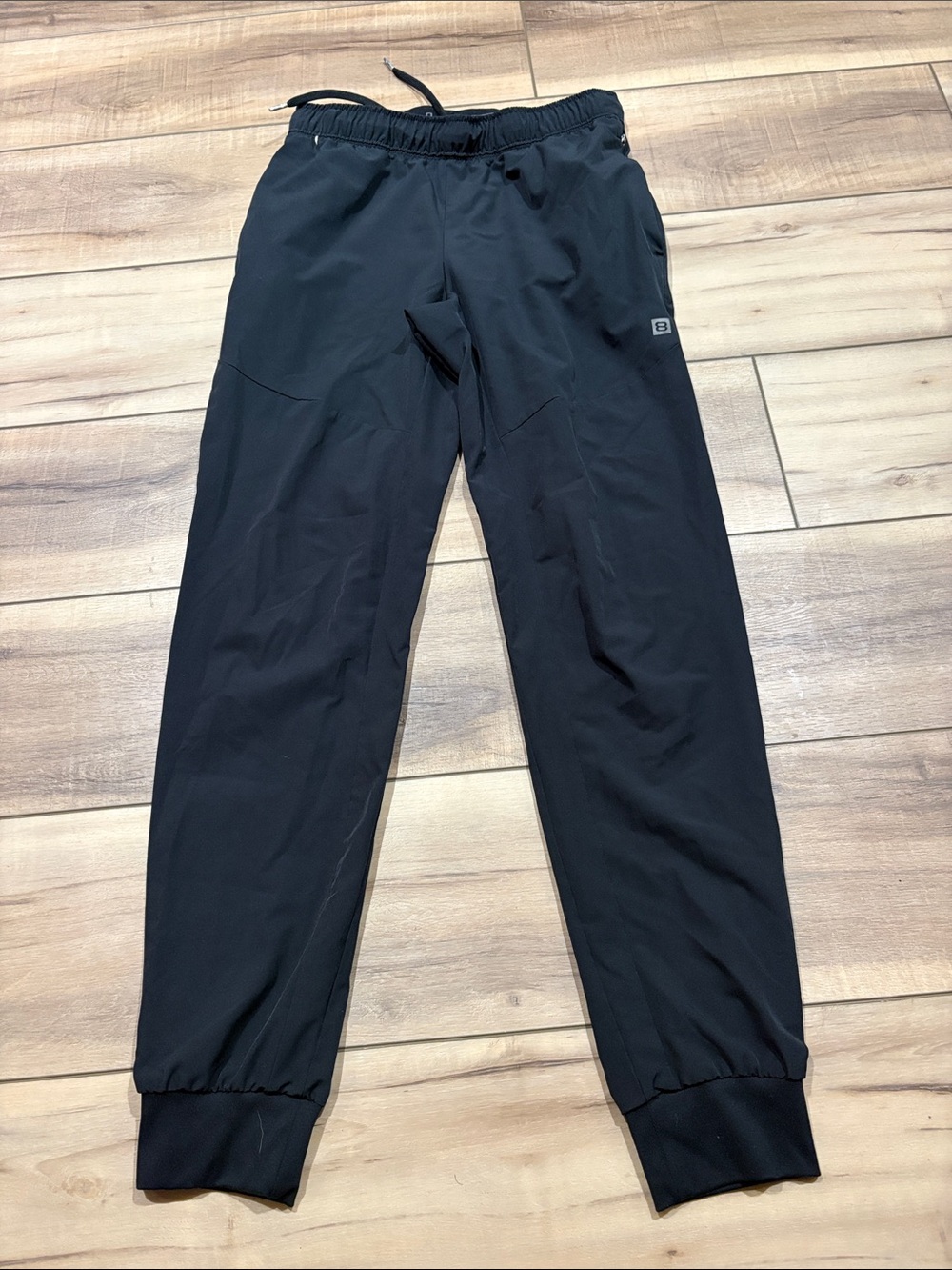 Black Men's Athletic Jogger Pants - Size Small